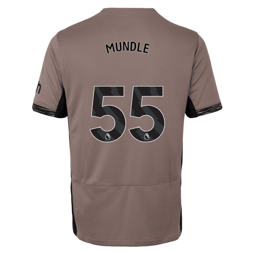 Vaikiškas Romaine Mundle #55 Tamsiai Smėlio Spalvos Trečias Marškinėliai 2023/24 T-Shirt