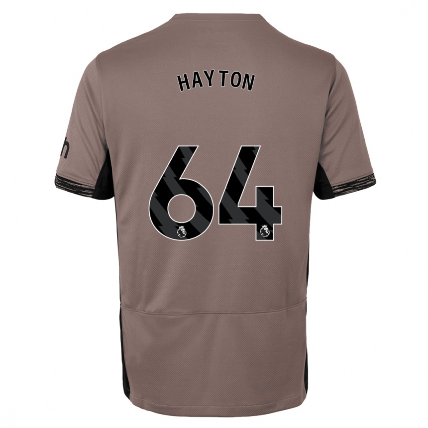 Vaikiškas Adam Hayton #64 Tamsiai Smėlio Spalvos Trečias Marškinėliai 2023/24 T-Shirt