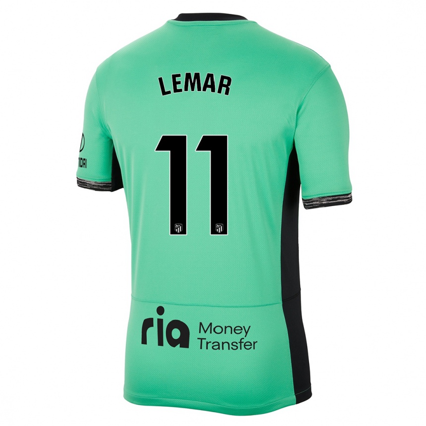 Vaikiškas Thomas Lemar #11 Pavasario Žalia Trečias Marškinėliai 2023/24 T-Shirt