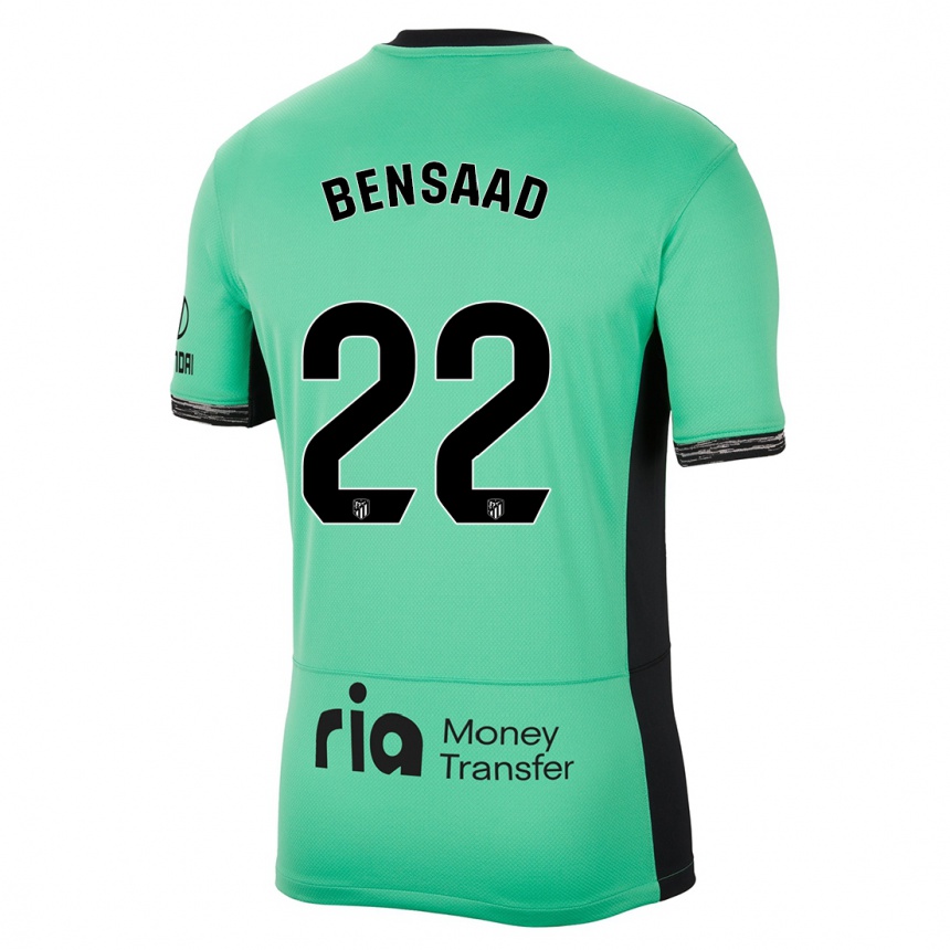 Vaikiškas Adnane Bensaad #22 Pavasario Žalia Trečias Marškinėliai 2023/24 T-Shirt