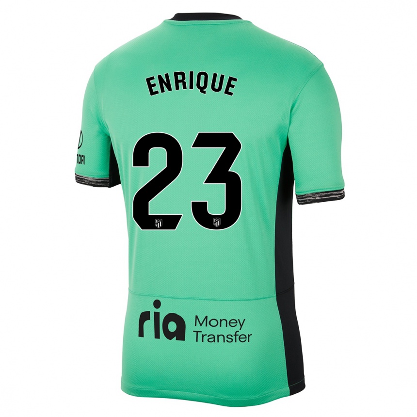 Vaikiškas Gustavo Enrique #23 Pavasario Žalia Trečias Marškinėliai 2023/24 T-Shirt