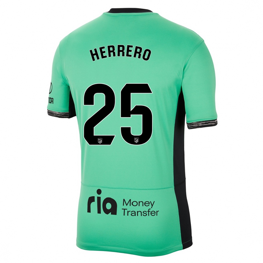 Vaikiškas Alex Herrero #25 Pavasario Žalia Trečias Marškinėliai 2023/24 T-Shirt