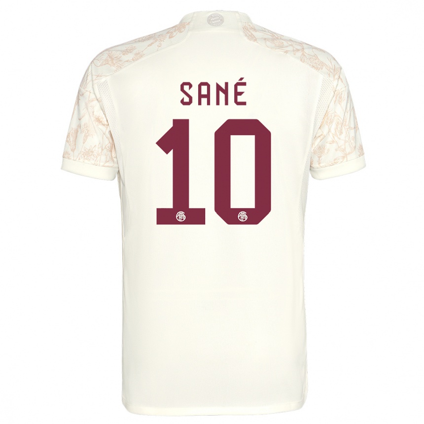 Vaikiškas Leroy Sane #10 Nespalvotas Trečias Marškinėliai 2023/24 T-Shirt