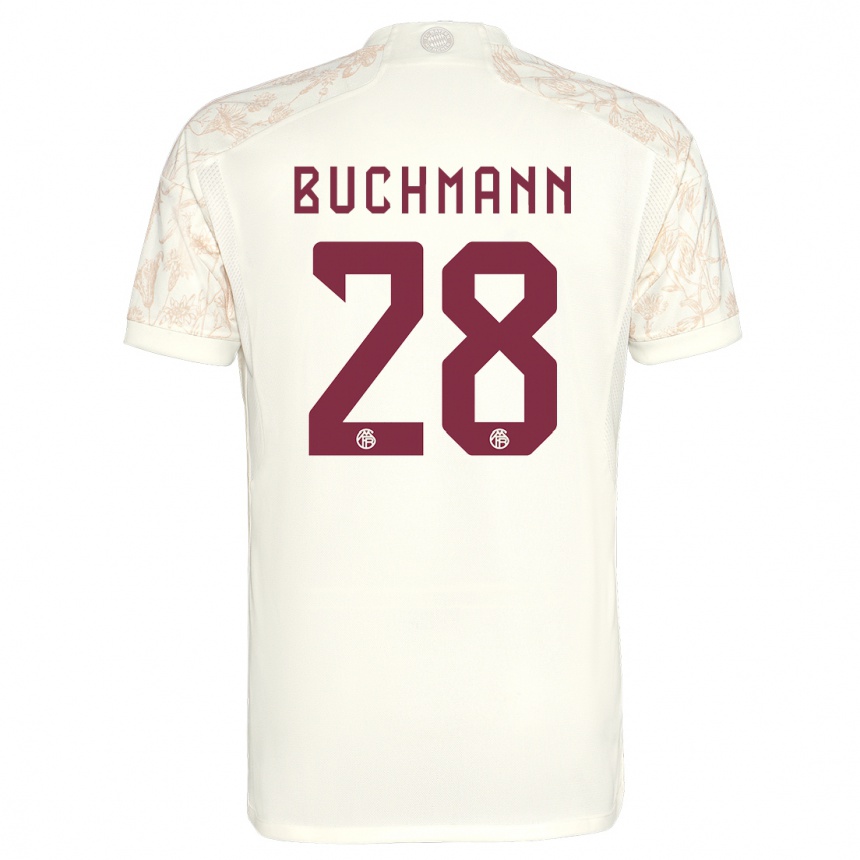 Vaikiškas Tarek Buchmann #28 Nespalvotas Trečias Marškinėliai 2023/24 T-Shirt