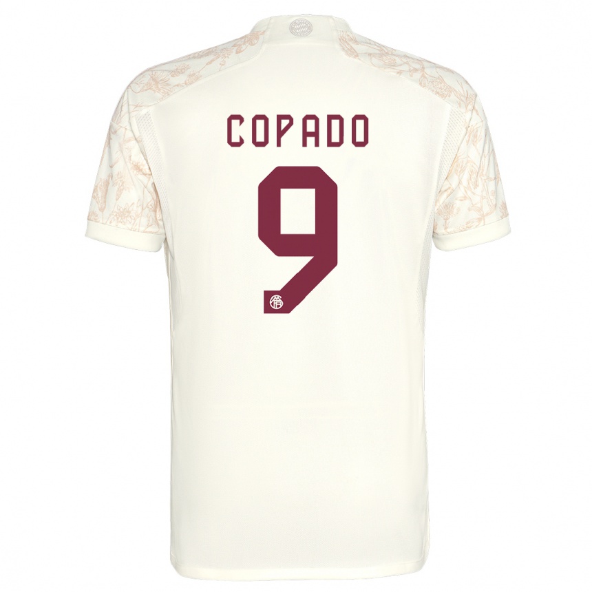 Vaikiškas Lucas Copado #9 Nespalvotas Trečias Marškinėliai 2023/24 T-Shirt