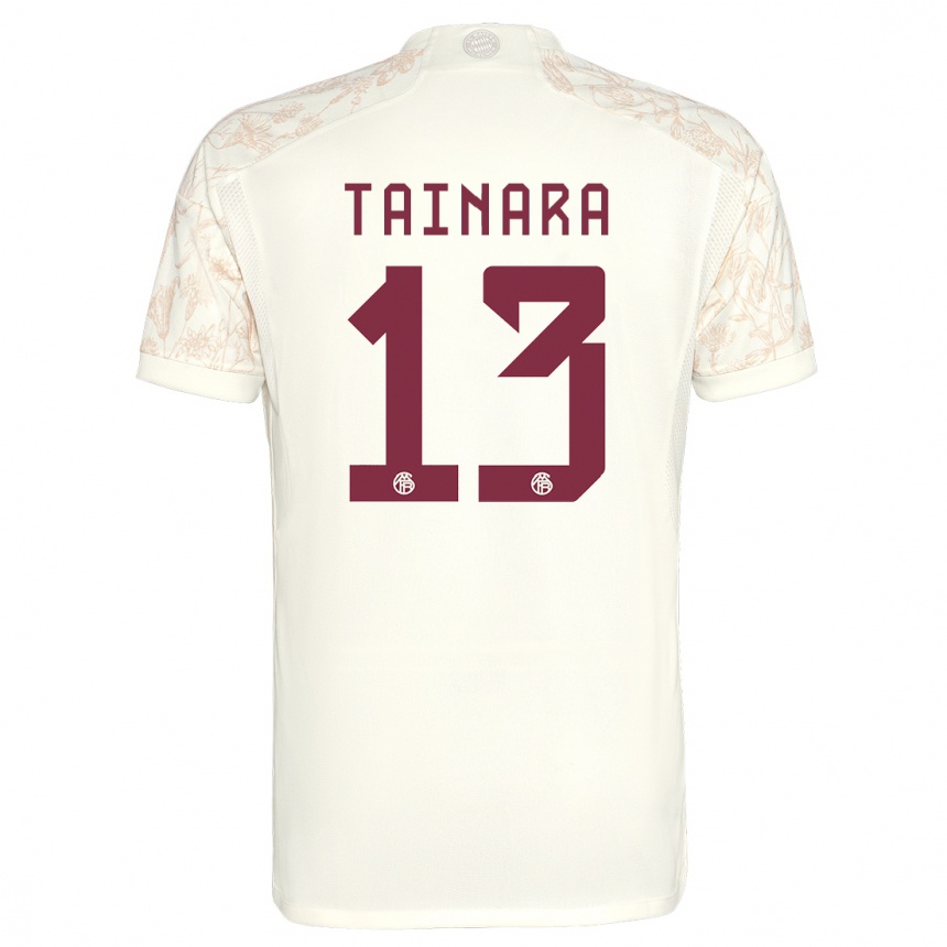 Vaikiškas Tainara #13 Nespalvotas Trečias Marškinėliai 2023/24 T-Shirt