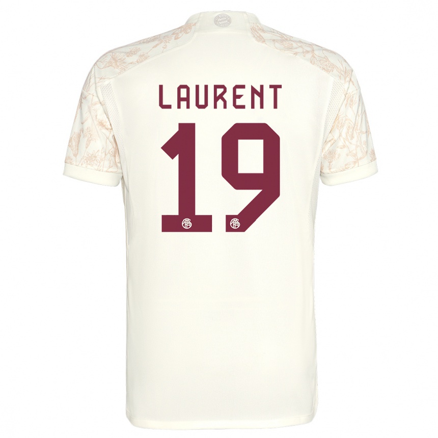 Vaikiškas Emelyne Laurent #19 Nespalvotas Trečias Marškinėliai 2023/24 T-Shirt