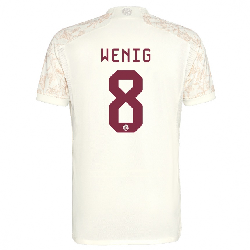 Vaikiškas Marcel Wenig #8 Nespalvotas Trečias Marškinėliai 2023/24 T-Shirt