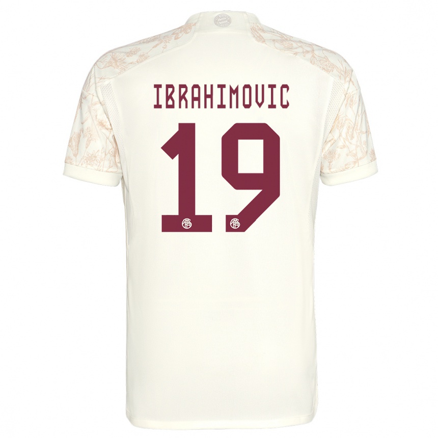 Vaikiškas Arijon Ibrahimovic #19 Nespalvotas Trečias Marškinėliai 2023/24 T-Shirt