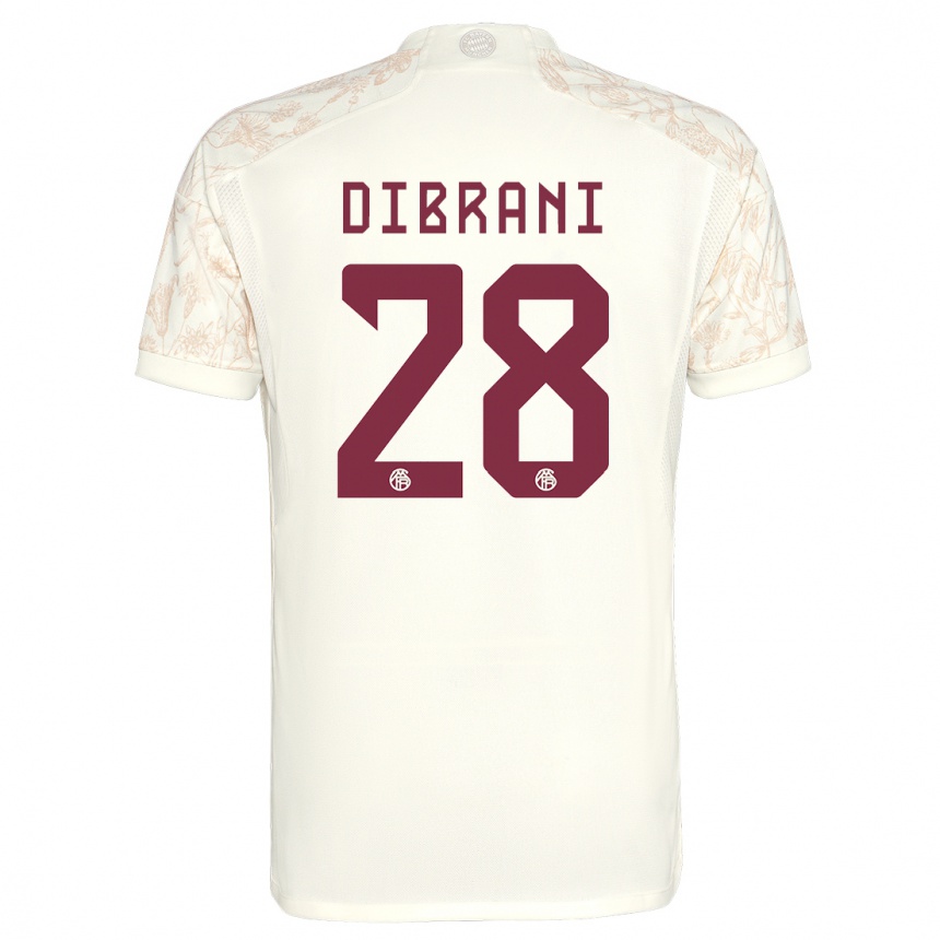 Vaikiškas Benjamin Dibrani #28 Nespalvotas Trečias Marškinėliai 2023/24 T-Shirt