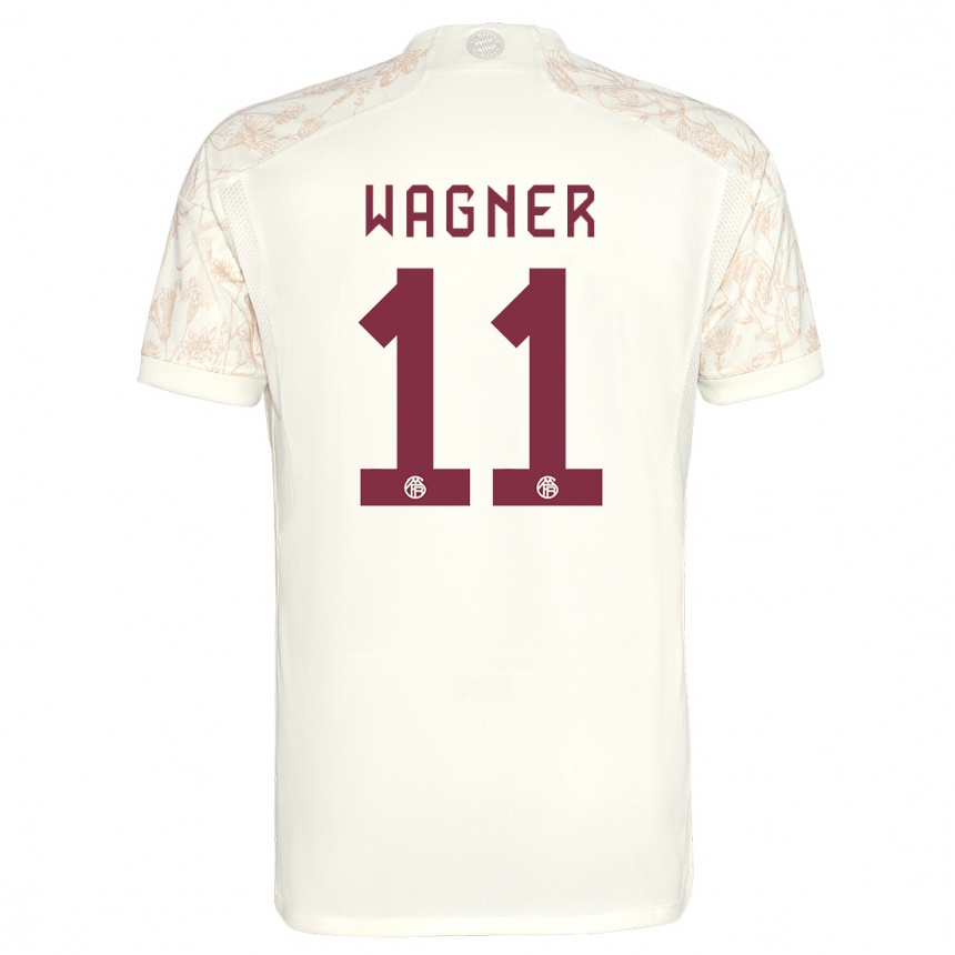 Vaikiškas Ricardo Wagner #11 Nespalvotas Trečias Marškinėliai 2023/24 T-Shirt