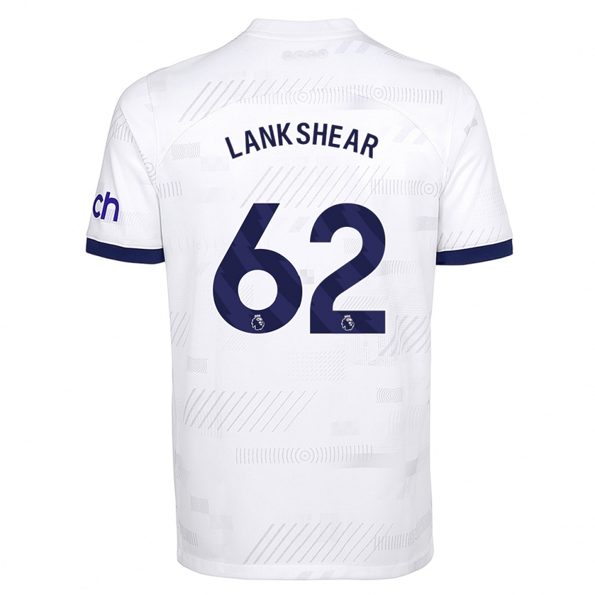 Vyrai Will Lankshear #62 Baltas Namų Marškinėliai 2023/24 T-Shirt