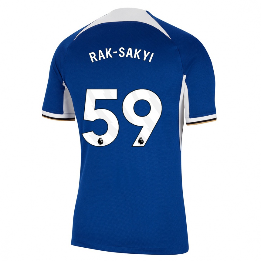 Vyrai Sam Rak-Sakyi #59 Mėlyna Namų Marškinėliai 2023/24 T-Shirt