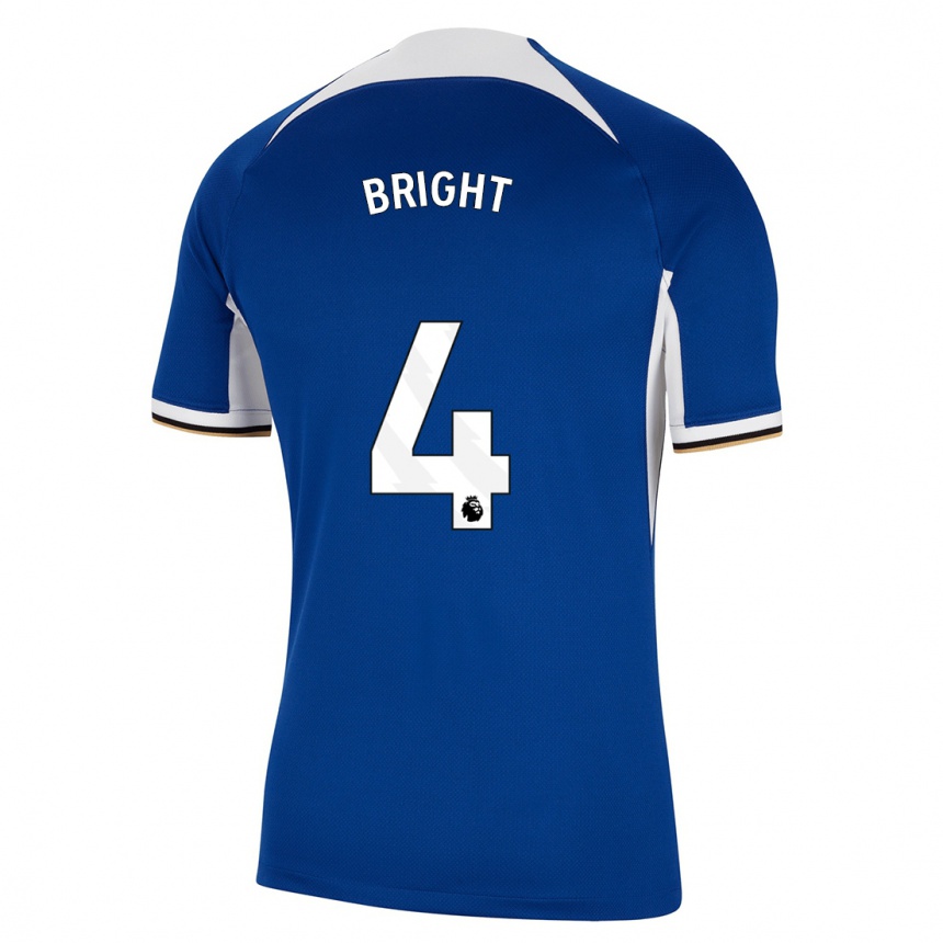 Vyrai Millie Bright #4 Mėlyna Namų Marškinėliai 2023/24 T-Shirt