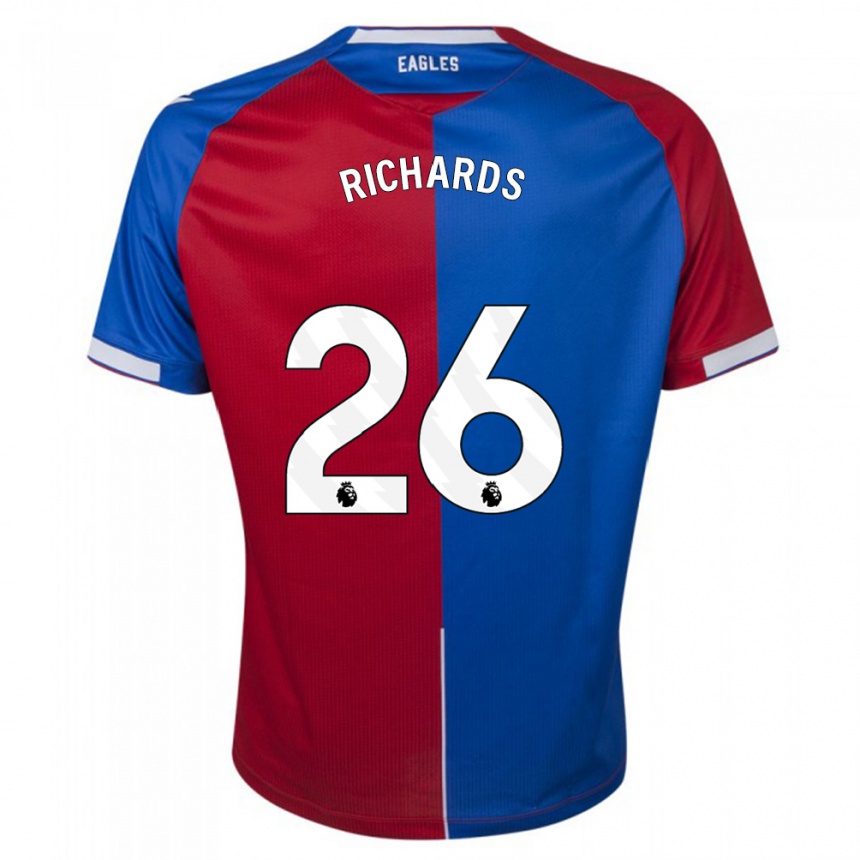 Vyrai Chris Richards #26 Raudona Melyna Namų Marškinėliai 2023/24 T-Shirt