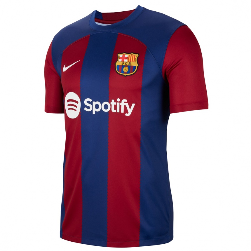 Vyrai Sergi Roberto #20 Raudona Melyna Namų Marškinėliai 2023/24 T-Shirt