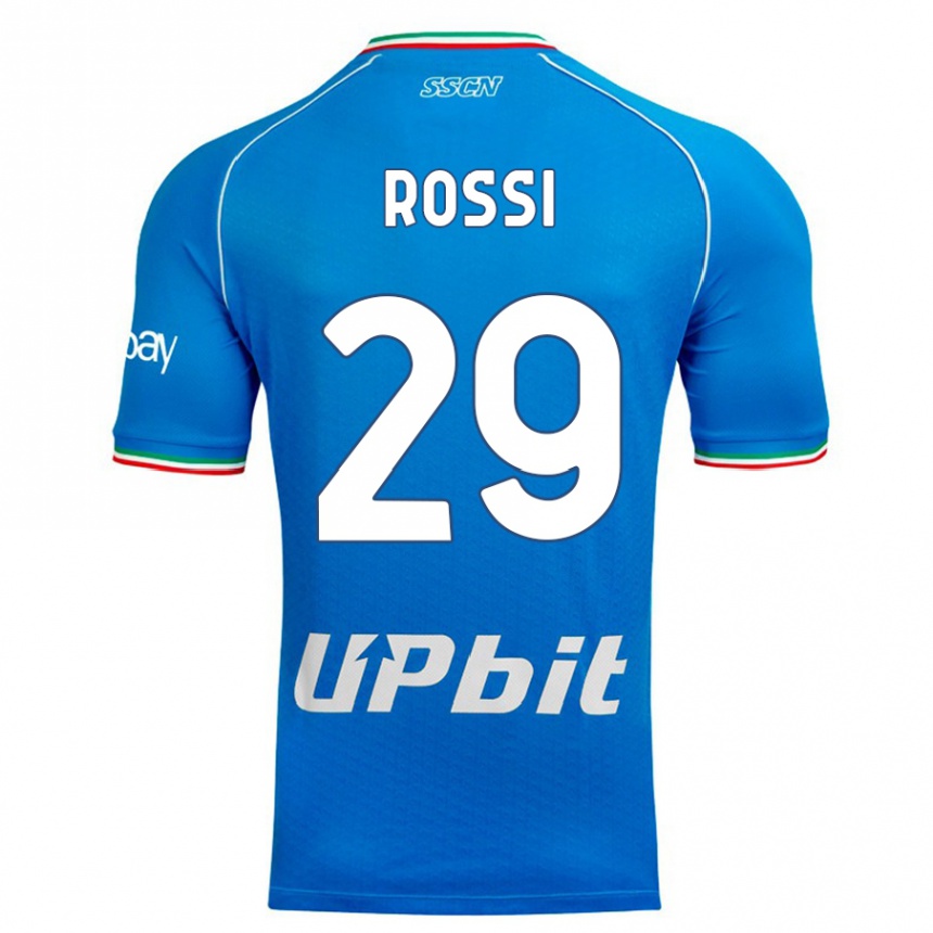 Vyrai Francesco Rossi #29 Dangaus Mėlynumo Namų Marškinėliai 2023/24 T-Shirt