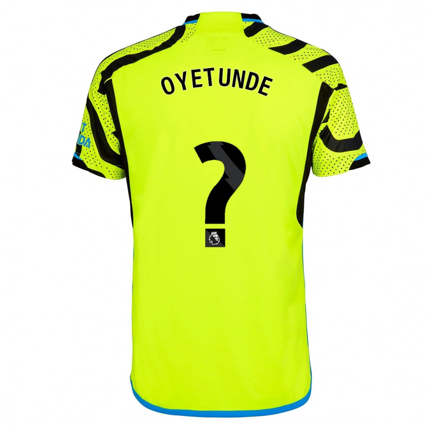 Vyrai Daniel Oyetunde #0 Geltona Išvykos Marškinėliai 2023/24 T-Shirt