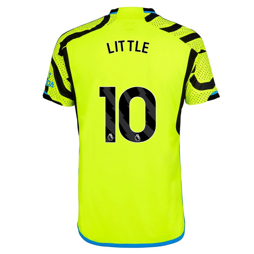 Vyrai Kim Little #10 Geltona Išvykos Marškinėliai 2023/24 T-Shirt