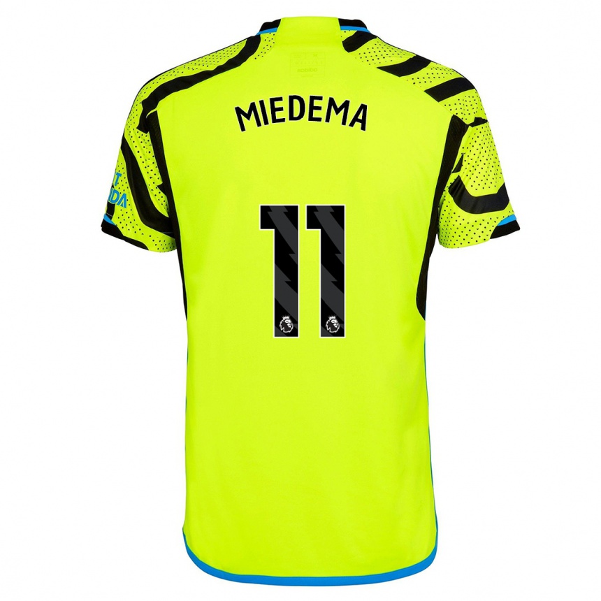 Vyrai Vivianne Miedema #11 Geltona Išvykos Marškinėliai 2023/24 T-Shirt