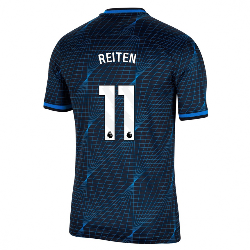 Vyrai Guro Reiten #11 Tamsiai Mėlyna Išvykos Marškinėliai 2023/24 T-Shirt