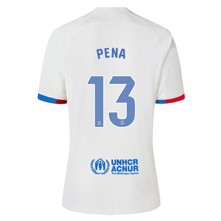 Vyrai Inaki Pena #13 Baltas Išvykos Marškinėliai 2023/24 T-Shirt