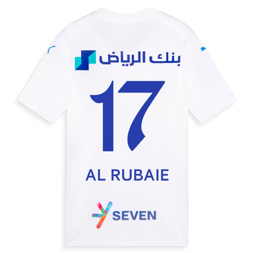 Vyrai Mohammed Al-Rubaie #17 Baltas Išvykos Marškinėliai 2023/24 T-Shirt