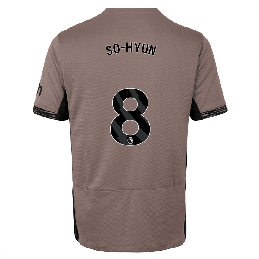 Vyrai Cho So-Hyun #8 Tamsiai Smėlio Spalvos Trečias Marškinėliai 2023/24 T-Shirt