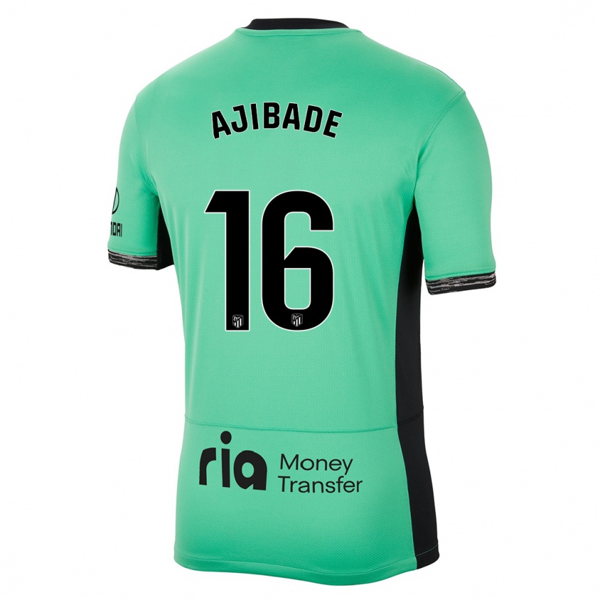 Vyrai Rasheedat Ajibade #16 Pavasario Žalia Trečias Marškinėliai 2023/24 T-Shirt