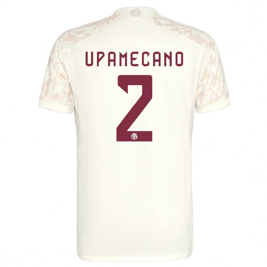 Vyrai Dayot Upamecano #2 Nespalvotas Trečias Marškinėliai 2023/24 T-Shirt