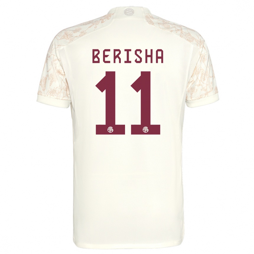 Vyrai Dion Berisha #11 Nespalvotas Trečias Marškinėliai 2023/24 T-Shirt