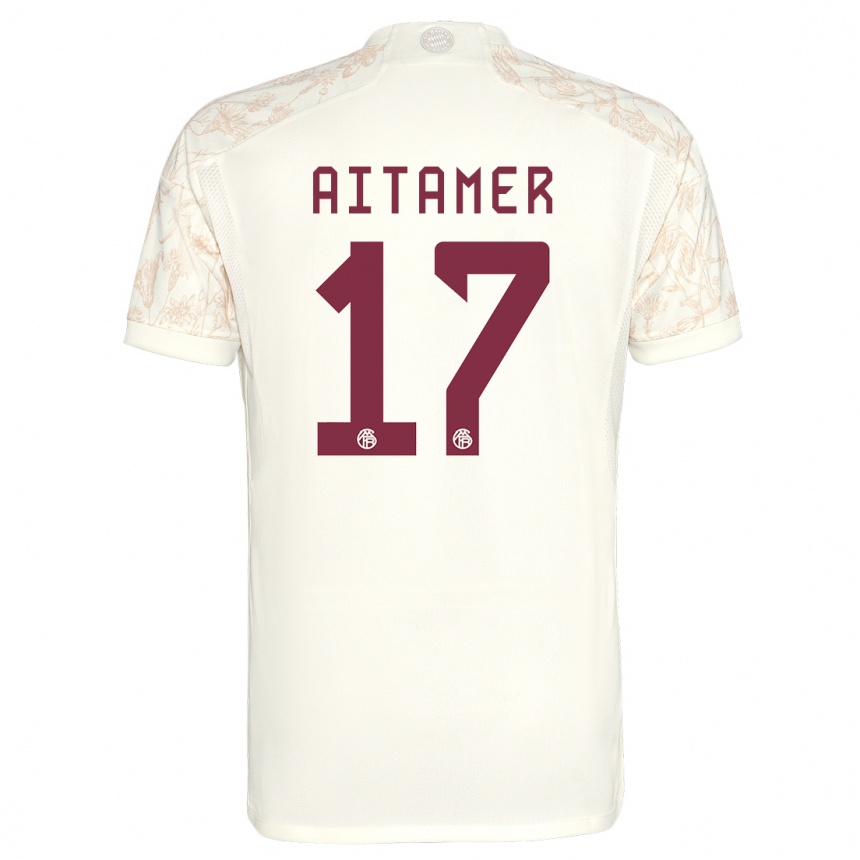 Vyrai Younes Aitamer #17 Nespalvotas Trečias Marškinėliai 2023/24 T-Shirt