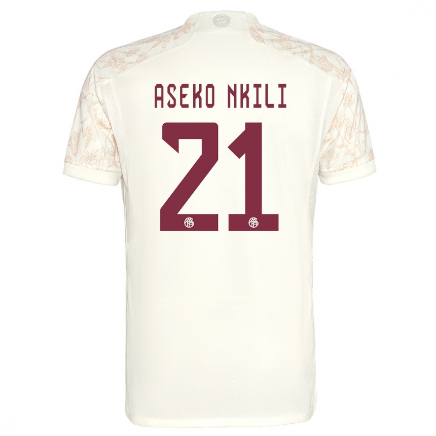 Vyrai Noel Aseko Nkili #21 Nespalvotas Trečias Marškinėliai 2023/24 T-Shirt