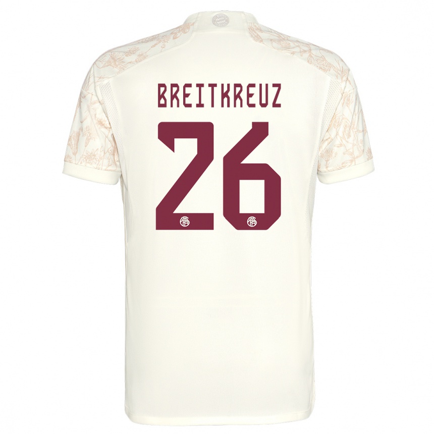 Vyrai Steve Breitkreuz #26 Nespalvotas Trečias Marškinėliai 2023/24 T-Shirt