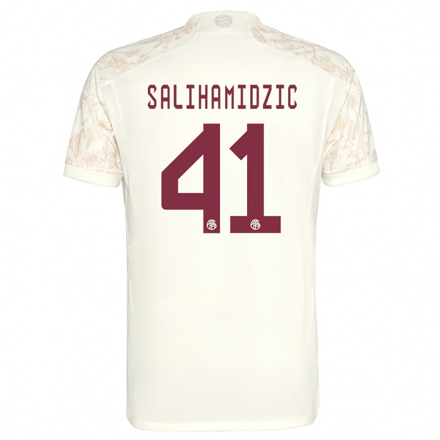 Vyrai Nick Salihamidzic #41 Nespalvotas Trečias Marškinėliai 2023/24 T-Shirt