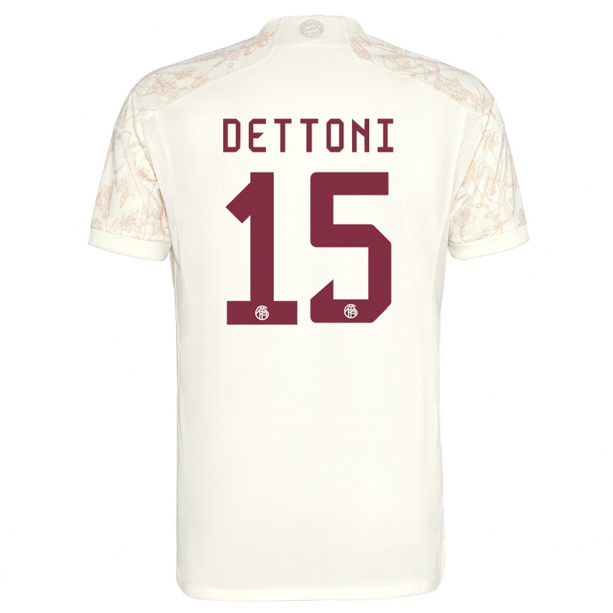 Vyrai Grayson Dettoni #15 Nespalvotas Trečias Marškinėliai 2023/24 T-Shirt