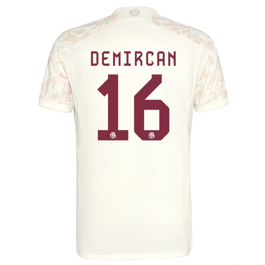 Vyrai Emirhan Demircan #16 Nespalvotas Trečias Marškinėliai 2023/24 T-Shirt