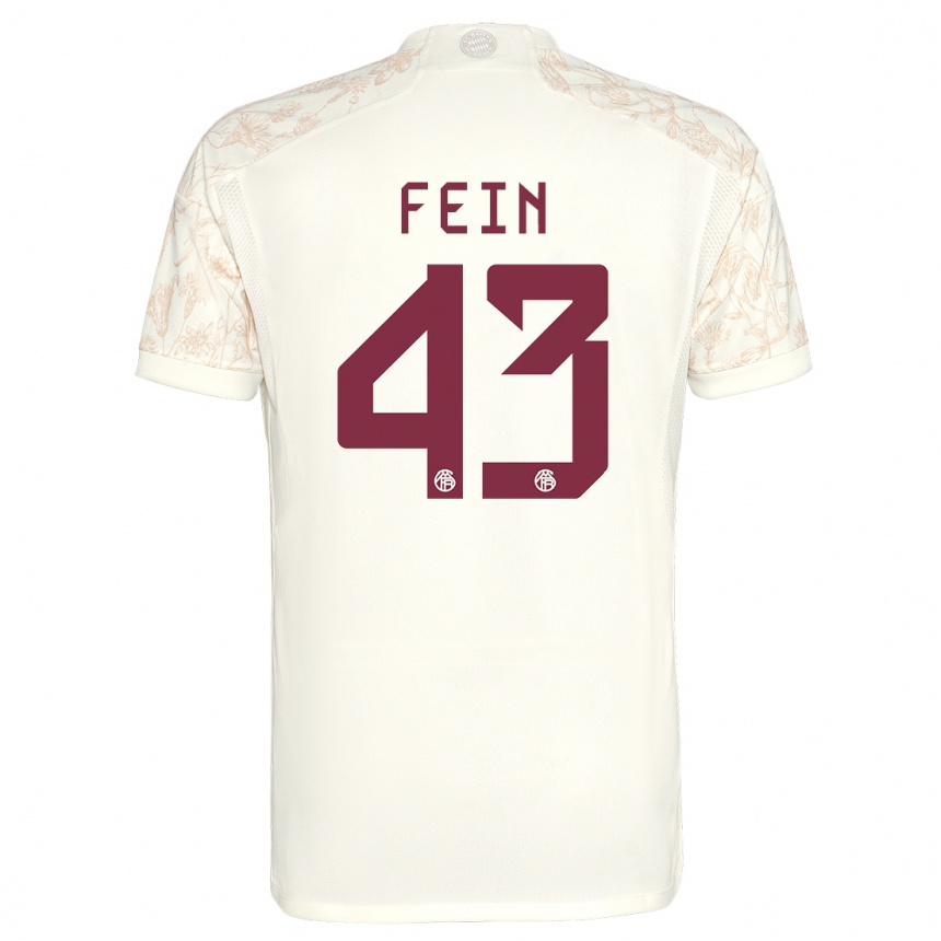 Vyrai Adrian Fein #43 Nespalvotas Trečias Marškinėliai 2023/24 T-Shirt