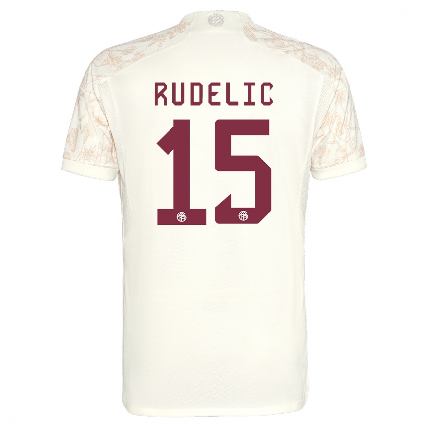 Vyrai Ivana Rudelic #15 Nespalvotas Trečias Marškinėliai 2023/24 T-Shirt