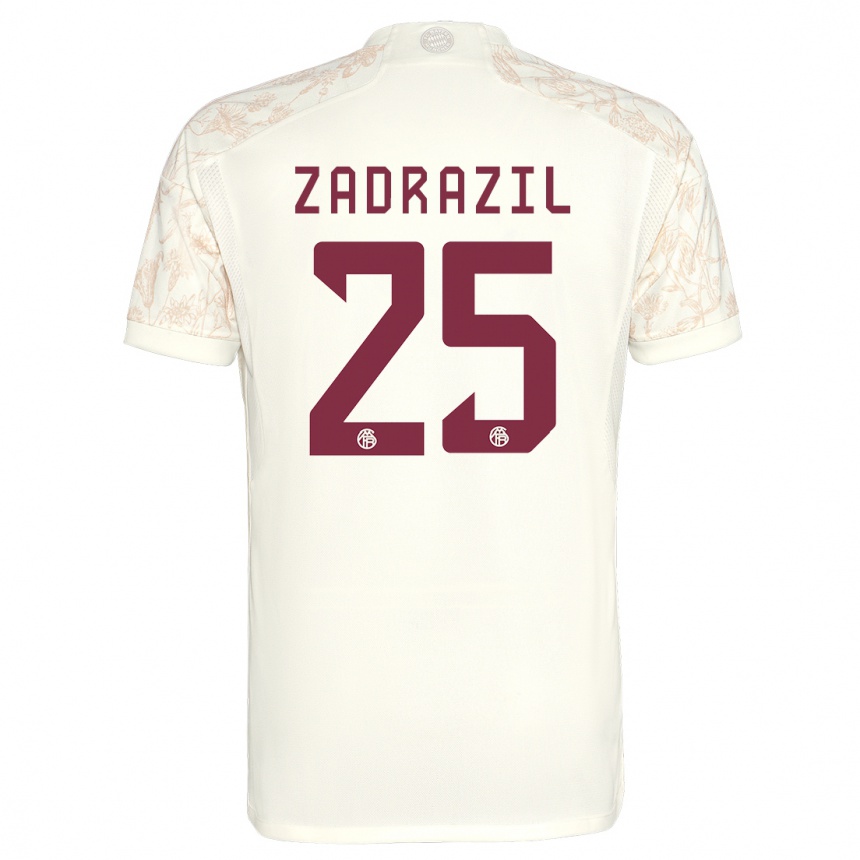 Vyrai Sarah Zadrazil #25 Nespalvotas Trečias Marškinėliai 2023/24 T-Shirt