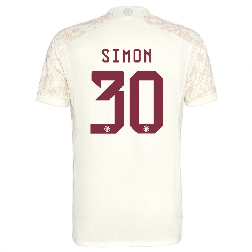 Vyrai Carolin Simon #30 Nespalvotas Trečias Marškinėliai 2023/24 T-Shirt