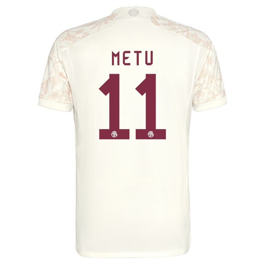 Vyrai Emilian Metu #11 Nespalvotas Trečias Marškinėliai 2023/24 T-Shirt