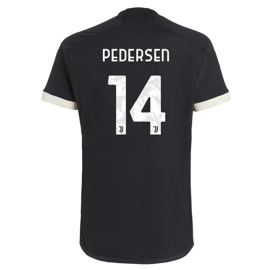 Vyrai Sofie Junge Pedersen #14 Juoda Trečias Marškinėliai 2023/24 T-Shirt