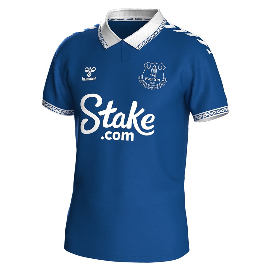 Moteriškas Seamus Coleman #23 Karališkai Mėlyna Namų Marškinėliai 2023/24 T-Shirt