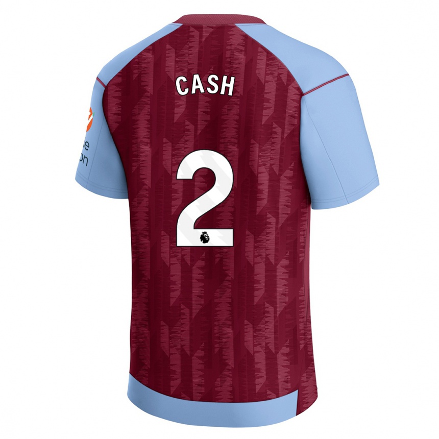 Moteriškas Matty Cash #2 Claret Blue Namų Marškinėliai 2023/24 T-Shirt