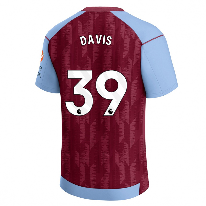 Moteriškas Keinan Davis #39 Claret Blue Namų Marškinėliai 2023/24 T-Shirt