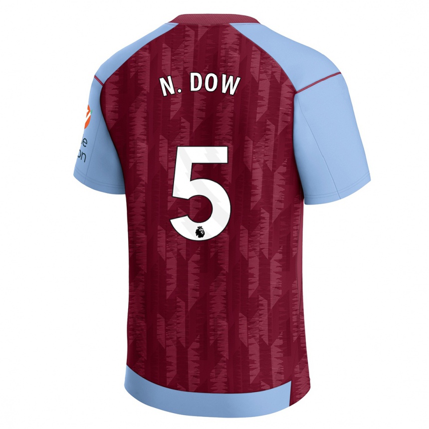 Moteriškas Elisha N'dow #5 Claret Blue Namų Marškinėliai 2023/24 T-Shirt