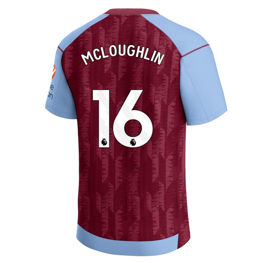 Moteriškas Olivia Mcloughlin #16 Claret Blue Namų Marškinėliai 2023/24 T-Shirt