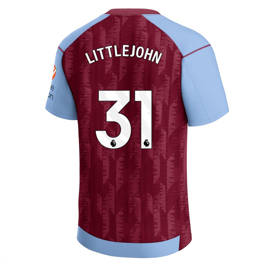 Moteriškas Ruesha Littlejohn #31 Claret Blue Namų Marškinėliai 2023/24 T-Shirt