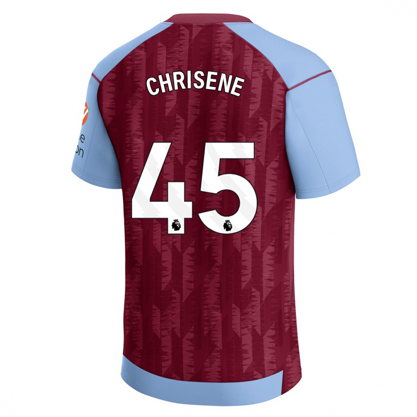 Moteriškas Ben Chrisene #45 Claret Blue Namų Marškinėliai 2023/24 T-Shirt